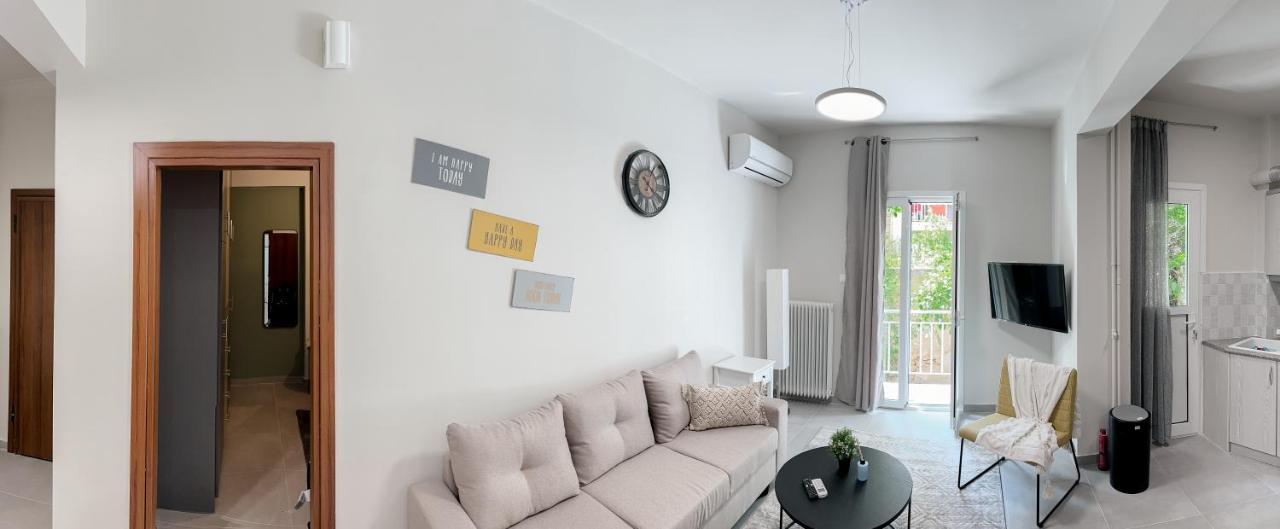Metro Chic Haven: Modernized Urban Studio Near The Tram Athene Buitenkant foto